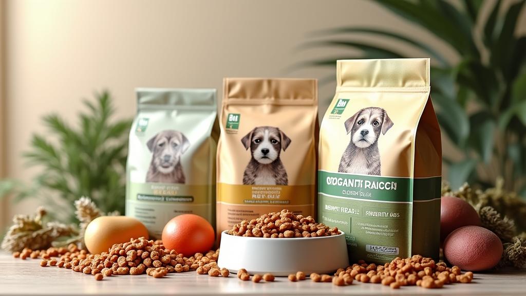 Alimentation bio premium pour animaux